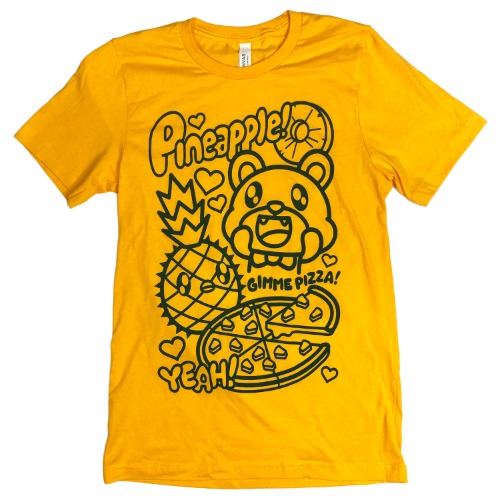 Pineapple Pizza Tee by Pete Ellison! — Pete Ellison - Visual Artist & Printmaker