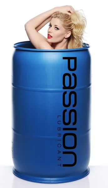 Passion Lubes, Natural Water-Based Lubricant, 55 Gallon Drum