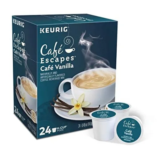 Café Vanilla Coffee Kcups