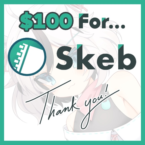 Kota Skeb! ($100 USD)