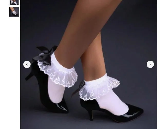 aww look at frilly socks