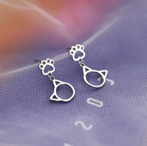 kolczyki kotki na pyrkon