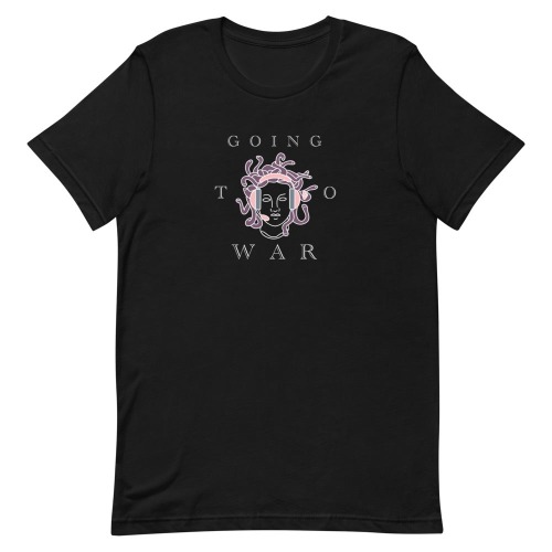 Going to War | Short-sleeve Unisex T-Shirt | Feminist Gamer - Black / 3XL