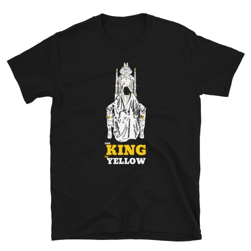 The King in Yellow T-Shirt (Unisex) - Black / 2XL