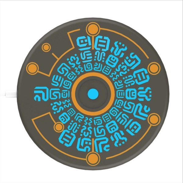 [Pre-Order]RegisBox Zelda Wireless Charger BOTW Charging Pad 15W LED Light Up Sheikah Slate