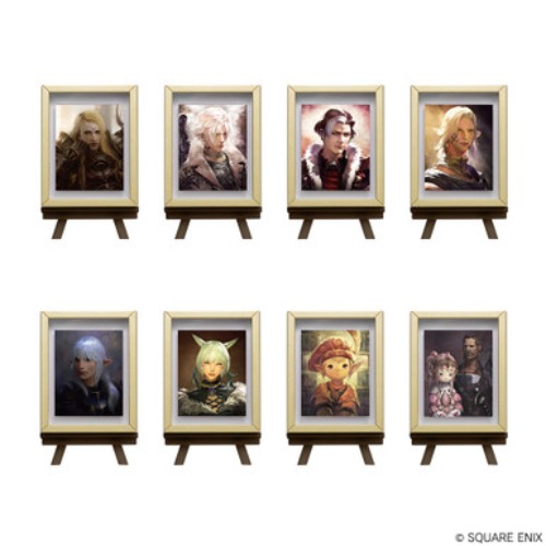 FINAL FANTASY XIV Framed Portrait Magnets Vol. 2 (display)