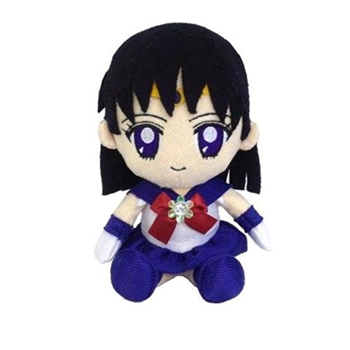 Bishoujo Senshi Sailor Moon - Sailor Saturn - Mini Cushion - Sailor Moon Mini Plush Cushion (Bandai) - Pre Owned