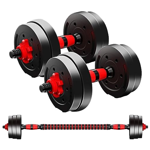 Adjustable Dumbell and Barbells Training Equipment for Men Women Home Fitness or Gym Workout, Weights Sets