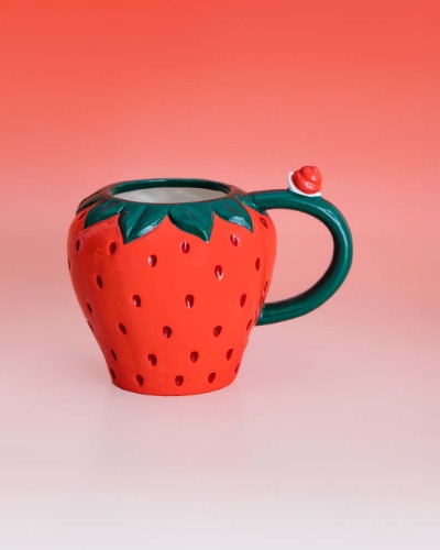 Strawberry Ceramic Mug | Default Title