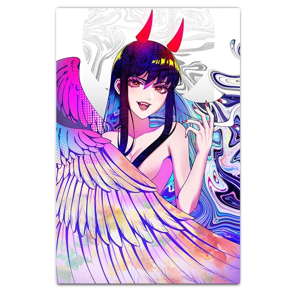 Devil With Wings Plexi Glass Wall Art - V1 Tech