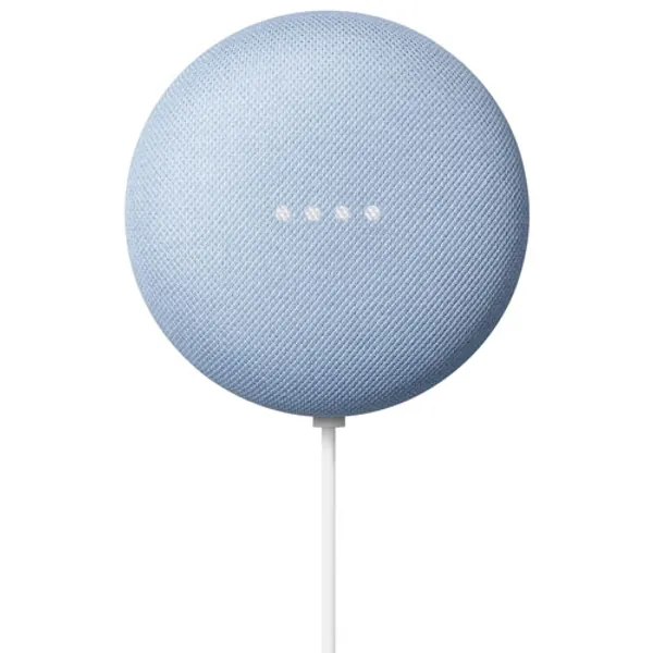 Google Nest Mini (2nd Gen) Smart Speaker - Sky | Best Buy Canada