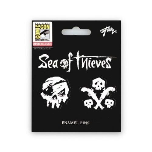 Just Funky Exclusive Sea of Thieves Skull & Gun Collector Pins Set of 2