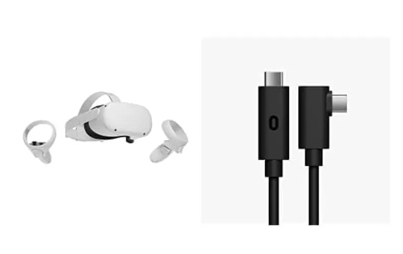 Meta Quest 2-128GB - VR Headset + 5M Cable