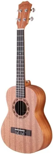 Alpha Concert Ukulele Mahogany Ukeleles Uke Hawaii Guitar, 23-Inch Size