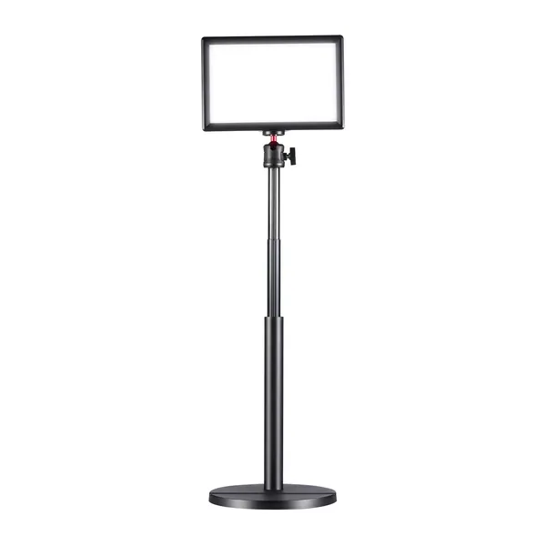 Key Light w Extendable Desktop Stand, VIJIM Brightness/Color Temperature Adjustable LED Video Light, Soft Panel Fill Light for Streaming, Record Videos, Video Calls, Zoom Meetings (K3) - 