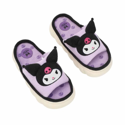 Kuromi 3D Cloud Loungewear Slides - Multi / L
