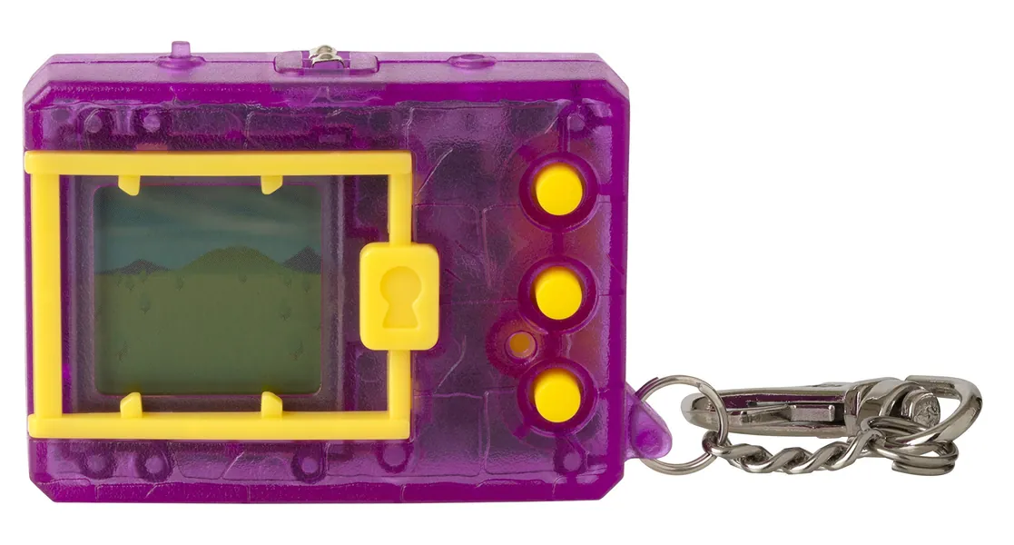 BANDAI 41855 Digimon (Original) Translucent Purple-Virtual Monster Pet by Tamagotchi