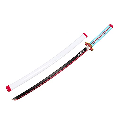 Demon Slayer Blade Sword for Kanroji Mitsuri Cos,Cosplay Weapon Props,Japanese Anime Fans Gift - Sword-a+white-belt