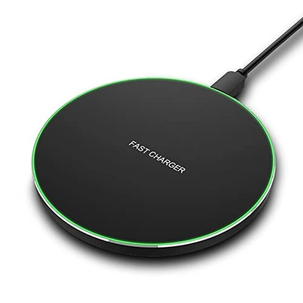 Fast Wireless Charger,20W Max Wireless Charging Pad Compatible with iPhone 14/15/13/12/SE/11/11 Pro/XS Max/XR/X/8,AirPods;FDGAO Wireless Charge Mat for Samsung Galaxy S23/S22/Note,Pixel/LG G8 7 - 20W-Black