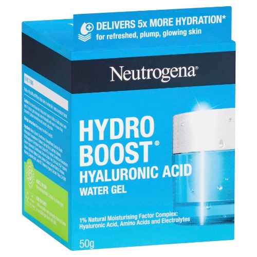 Neutrogena Hydro Boost Hyaluronic Acid Water Gel Moisturizer 50 g, White