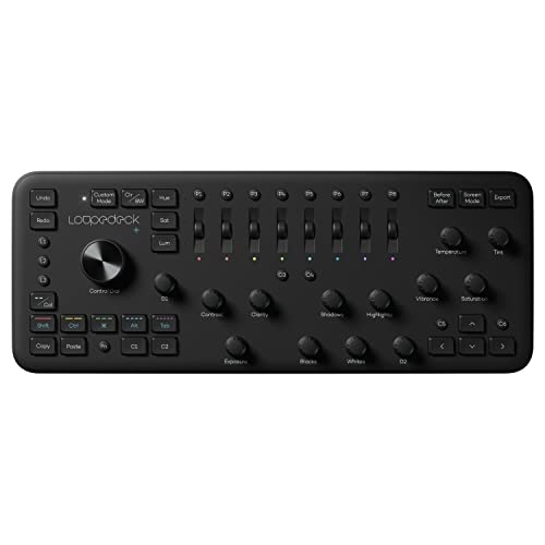 Loupedeck+: Die Foto- und Video-Editing-Konsole für Lightroom Classic, Premiere Pro, Final Cut Pro, Photoshop mit Camera Raw, After Effects, Audition und mehr