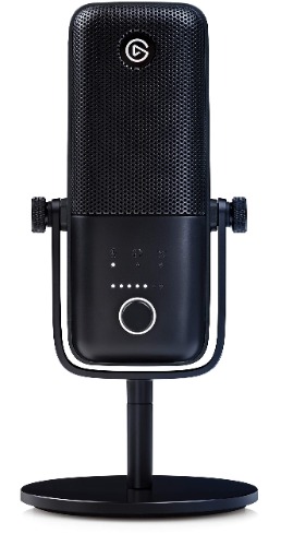 Elgato Wave:3 - Premium Studio Quality USB Condenser Microphone for Streaming, Podcast, Gaming and Home Office, Free Mixer Software, Sound Effect Plugins, Anti-Distortion, Plug ’n Play, for Mac, PC