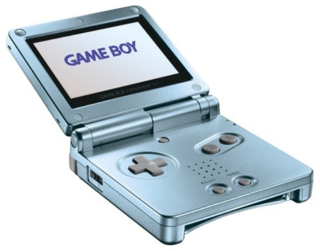 Game Boy Advance SP Pearl Blue (Renewed)