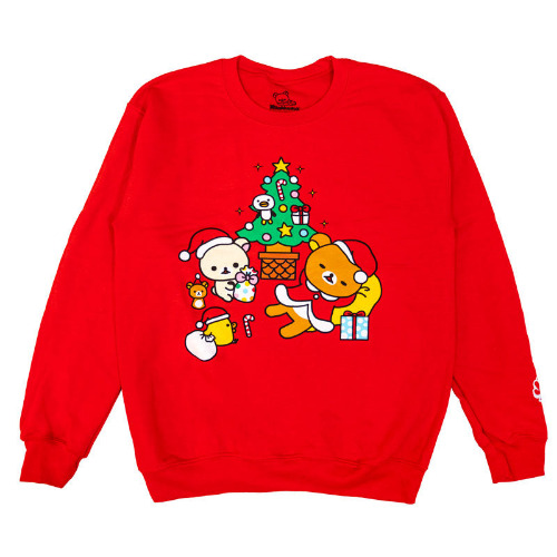Rilakkuma Red Christmas Sweatshirt | Large