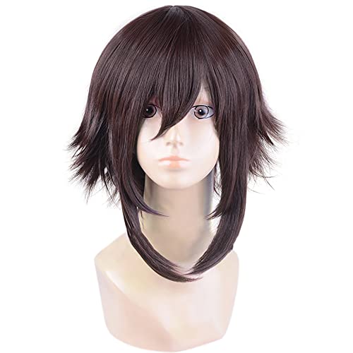 C-ZOFEK Women's Megumin Cosplay Wig Brown Hair Anime for Halloween Costume Accessories Props - Brown