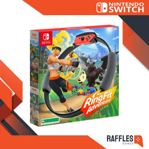 NINTENDO SWITCH RING FIT ADVENTURE / RINGFIT ADVENTURE ENGLISH di Raffles Ecommerce | Tokopedia