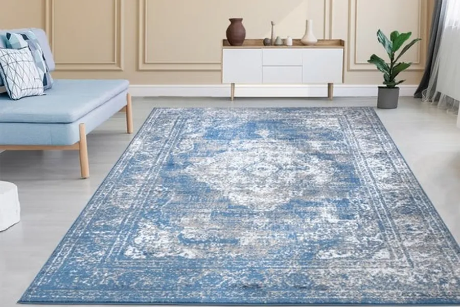 Traditional Classic Living Room Oriental Design Faded Soft | Etsy UK