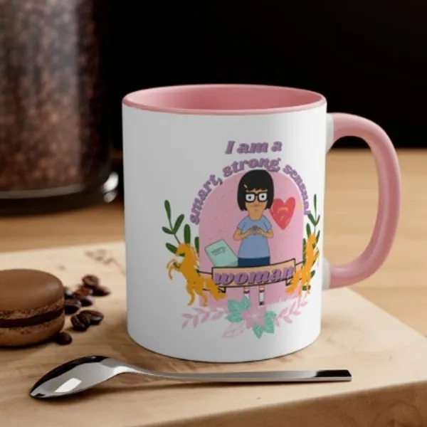 Tina Belcher Mug Bob's Burgers Mug one-sided Bobs | Etsy UK