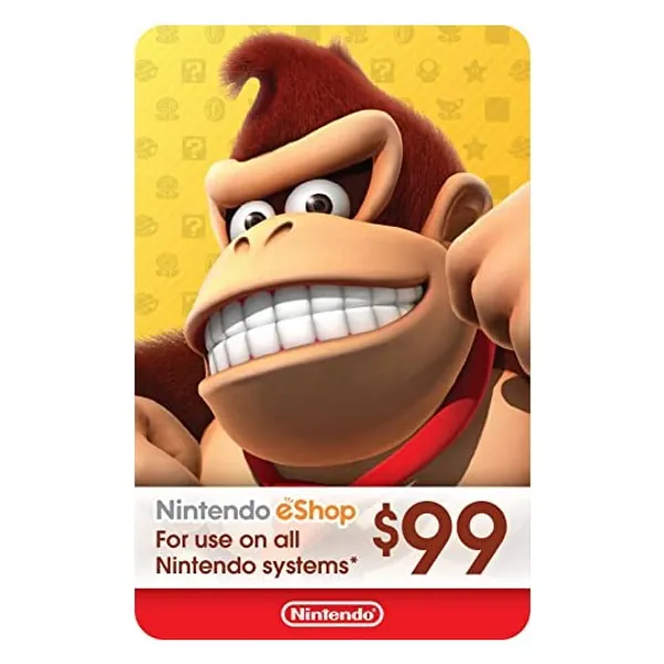 
                            $99 Nintendo eShop Gift Card [Digital Code]
                        