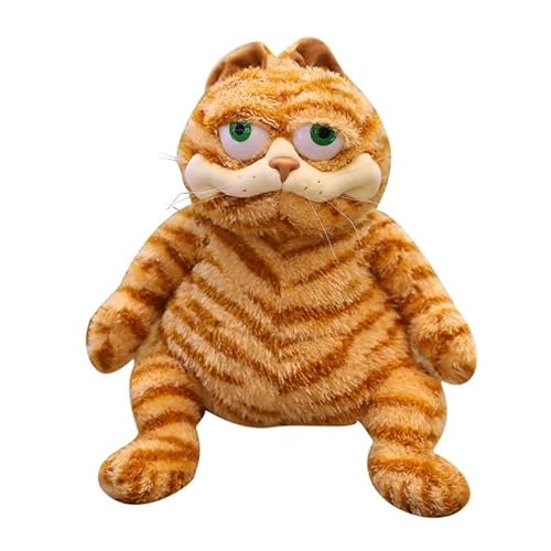 The Garfield Movie Plush, 11.8" Ugly Garfield Plushie Toys for Fans Gift, Collectiable Stuffed Animal Doll for Kids Adults - Ugly Garfield