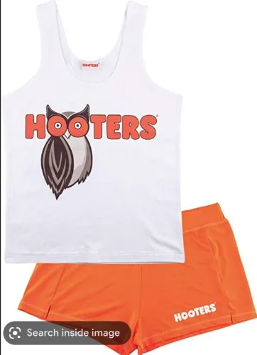  Hooters Uniform BOY Shorts