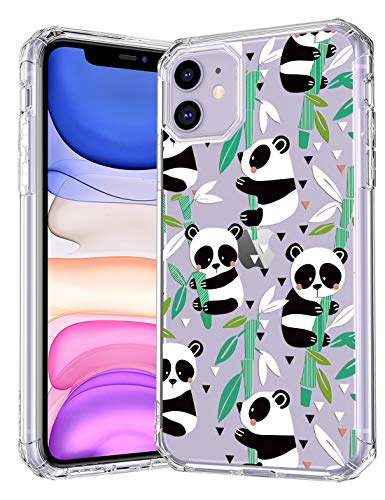 Phone Case - Cute Lovely Pandas Animals Bamboo Leaf Leaves 
