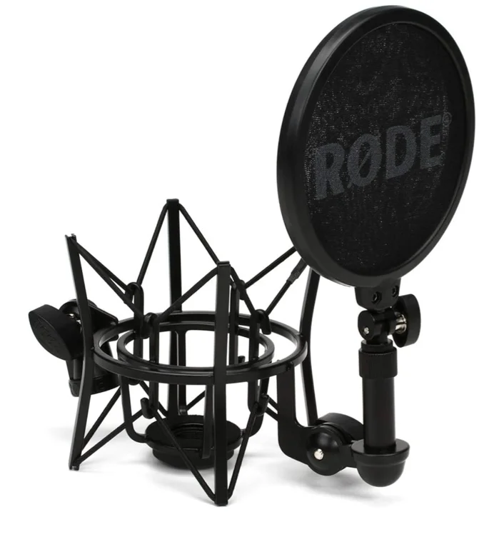 Rode SM6 cage and pop filter
