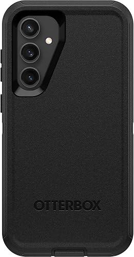 OtterBox Galaxy S23 FE (Only) - Defender Series Case - Black - Rugged & Durable - with Port Protection - Case Only - Non-Retail Packaging