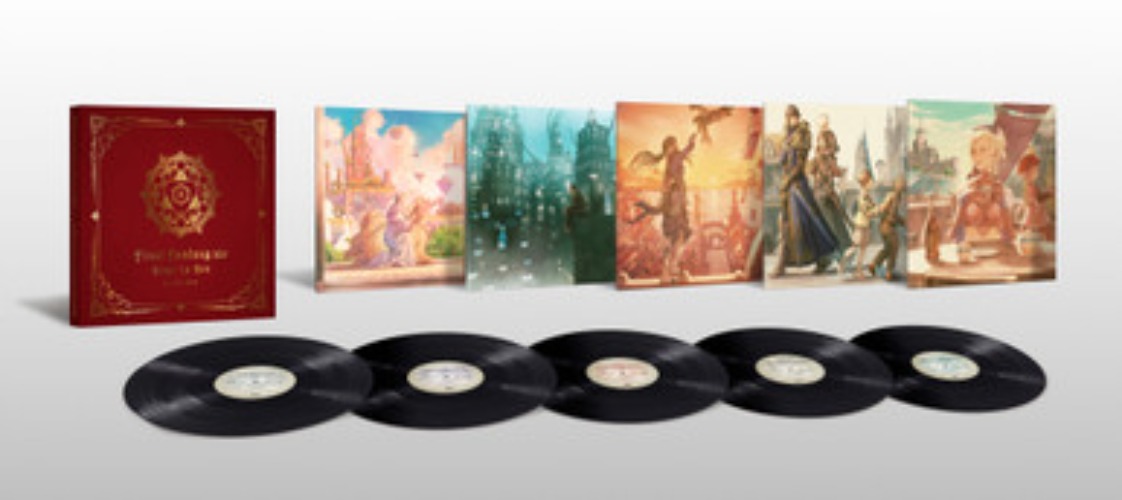 FINAL FANTASY XIV Vinyl LP Box (5-Disc Set)