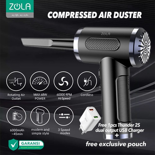 Promo Wireless Zola Air Duster Blower Komputer PC Laptop Kamera Alt Opolar - Air Duster di Zola Indonesia | Tokopedia
