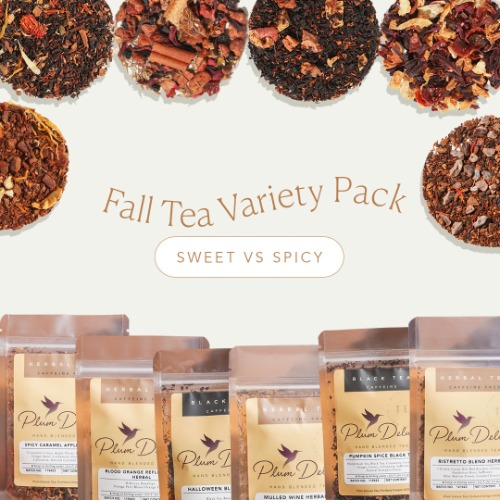 Fall Tea Variety Pack [6-Pack Variety of Flavors] | Sweet