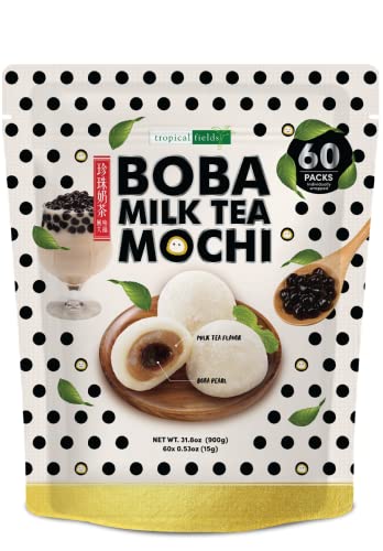 Tropicalfields Boba Milk Tea Mochi