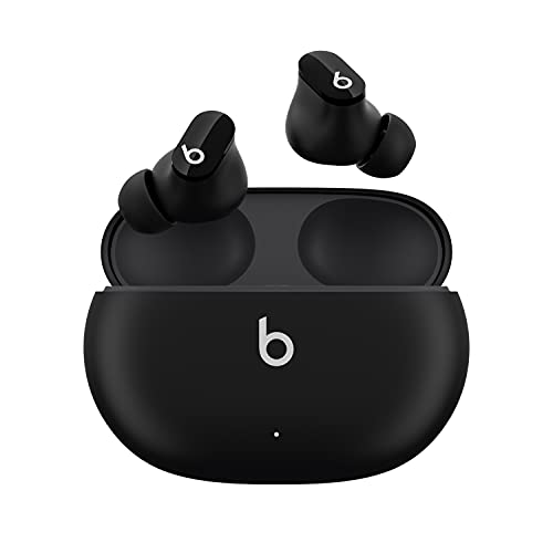 Beats Studio Buds - True Wireless Noise Cancelling Earbuds - Compatible with Apple & Android, Built-in Microphone, IPX4 Rating, Sweat Resistant Earphones, Class 1 Bluetooth Headphones - Black - Black - Studio Buds - Without AppleCare+