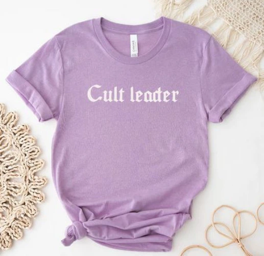 Cult Leader Shirt Pastel Goth Shirt Unisex Jersey Short Sleeve Tee