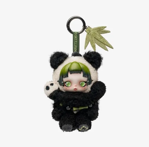 SKULLPANDA Lazy Panda Plush Doll Pendant