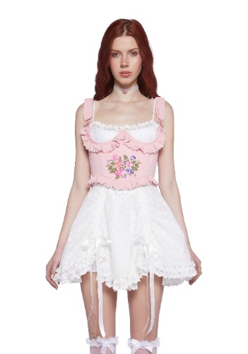 Blushing Belle Underbust Corset | PINK / XX-Large