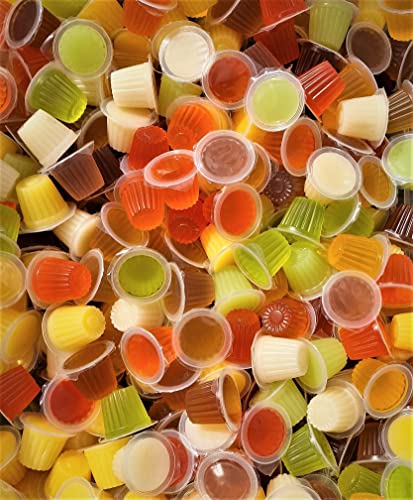 50 Reptile Jelly Pots Reptile Food, Fruit Jelly Cups for Lizards, Geckos, Ants, Birds, Parrots & Feeder Insects (Mixed) - Mixed