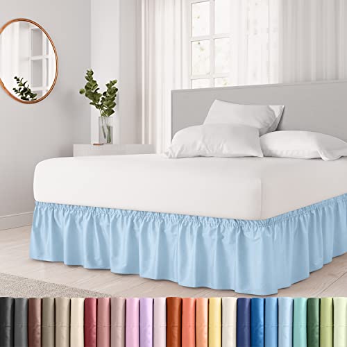 Wrap Around Dust Ruffle Bed Skirt 