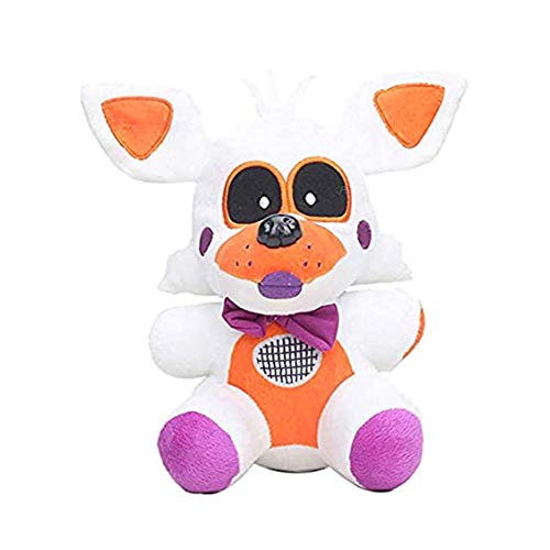 Anjinguang FNAF Plushies FNAF Toy Plushie Fazbear 18cm Toys FNAF Golden Bear Nightmare Cupcake Foxy Balloon Boy Clown Stuffed Dolls - 15
