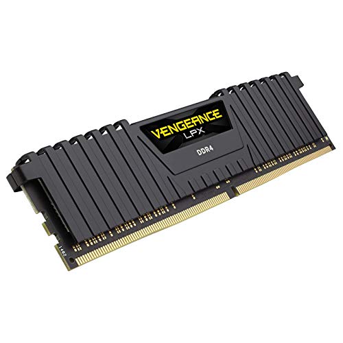 Corsair VENGEANCE LPX 32GB (2 x 16GB) DDR4 4000 (PC4-32000) C18 1.35V AMD Optimized Memory - Black - 2 x 16 GB